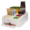 Smart hurb Versatile Storage Box Organizer.Tea Coffee Cup Spoon Organizer, cosmatic, Various Pen Tool and Office Product Organizer (Black) view 2