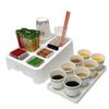 Smart hurb Versatile Storage Box Organizer.Tea Coffee Cup Spoon Organizer, cosmatic, Various Pen Tool and Office Product Organizer (Black) view 3