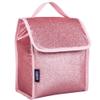 Wildkin Kids Insulated Lunch Bag Keeps Food Hot or Cold, Easy-Clean Lining and BPA-free for Boys & Girls, Ideal for School, Travel & Daycare - Pink Glitter view 1