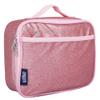 Wildkin Kids Insulated Lunch Box Durable and Reusable for School & Travel - Pink Glitter view 1