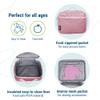 Wildkin Kids Insulated Lunch Box Durable and Reusable for School & Travel - Pink Glitter view 4