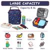 VASCHY Lunch Boxes Bag for Boys, Reusable Lunch Box Containers for Boys and Girls with Detachable Shoulder Strap, Insulated Lunch Coolers for School Cute Astronaut view 4