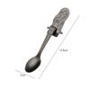 Tvoip 5Pcs Mermaid Coffee Spoon Curved Stainless Steel Condiment Spoon Kitchen Bar Cafe Tableware Party Favor Gift Scoop Cutlery view 3
