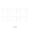 Marketing Holders 6 Pack 9 Inch Acrylic Display Riser Box with One Open Side No Lid Versatile Clear Square Plexiglass Retail Merchandise Storage Bin or Product Platform No Assembly view 2