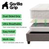 Gorilla Grip Non Slip Mattress Gripper, Slide Stopper, 2 Pack, 54x72 Queen view 2