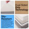 Gorilla Grip Non Slip Mattress Gripper, Slide Stopper, 2 Pack, 54x72 Queen view 3