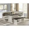Sunny Designs Solid Wood Breakfast Nook Set (European Cottage) view 2