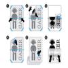 Vinyl Wall Decal Dance School Dancers Girls Stickers (3631ig) view 3
