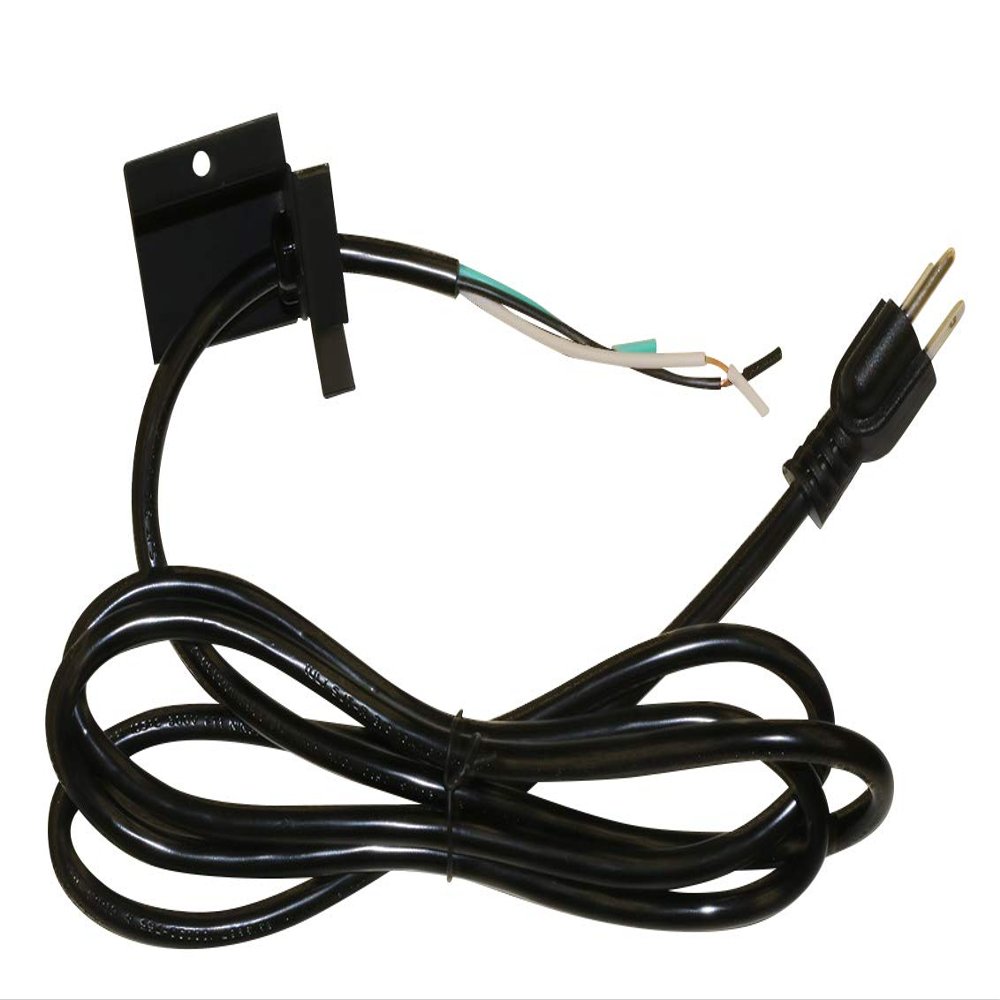 Dimplex Plug Conversion Kit for Revillusion Fireplaces (Model RBFPLUG), 120 Volt, Black