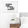 The Dream Is Free. The Hustle Is Sold Separately Print, Unframed view 3