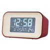 Acctim Digital Alarm Clock with Temperature, Red, 59 x 100 x 48 mm view 1