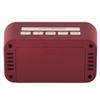Acctim Digital Alarm Clock with Temperature, Red, 59 x 100 x 48 mm view 4