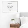 We Are All Broken, That's How the Light Gets In. -Ernest Hemingway Quote Print, Unframed view 3