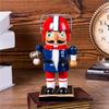 ZAMTAC 4PC/Set American Handmade Nutcracker Fat Soldier Puppet Ornaments Exquisite Creative Children's Room Decoration Birthday Gift view 3
