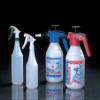 9-1/4"Green/White, Plastic Trigger Sprayer, 6 Pack view 1