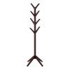 Lavish Home Freestanding Coat Rack - Durable 8-Arm Tree Stand for Coats, Jackets, Scarves, Hats and Purses - Great for Entryways (Espresso Brown) view 1