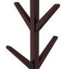 Lavish Home Freestanding Coat Rack - Durable 8-Arm Tree Stand for Coats, Jackets, Scarves, Hats and Purses - Great for Entryways (Espresso Brown) view 4