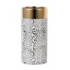 A&B Home Vase, Matte Gold, Matte Black view 1