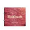 Just Customized Personalized Handmade Mr Mrs Wedding Guest Book for Bride and Groom Wood Alternative Custom Engraved Newlywed Marriage Album view 1