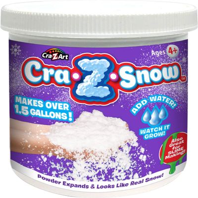 CRA-Z-Art Snow 3.5 oz Jar