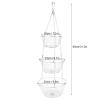 01 3Tier Hanging Basket, Exquisite Hanging Basket 3Tier for Storage Fruits and Vegetables for Flower Basket view 3