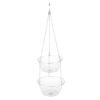 01 3Tier Hanging Basket, Exquisite Hanging Basket 3Tier for Storage Fruits and Vegetables for Flower Basket view 4