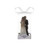 Mega Favors 12 pcs Ethnic Wedding Couple Figurines, Hand-Painted Poly-Resin Bride and Groom Keepsakes for Cake Toppers, Reception Table Decorations, Wedding Party Favors, Special Celebration Gifts view 1