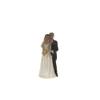 Mega Favors 12 pcs Ethnic Wedding Couple Figurines, Hand-Painted Poly-Resin Bride and Groom Keepsakes for Cake Toppers, Reception Table Decorations, Wedding Party Favors, Special Celebration Gifts view 2