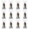 Mega Favors 12 pcs Ethnic Wedding Couple Figurines, Hand-Painted Poly-Resin Bride and Groom Keepsakes for Cake Toppers, Reception Table Decorations, Wedding Party Favors, Special Celebration Gifts view 3