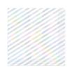 Beistle Iridescent Party Supplies, Iridescent Stripes Luncheon Paper Napkins, Pack of 192 view 1