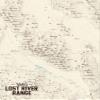 Lost River Range (Idaho) Climbers' Map 18x24 Poster (Tan) view 1