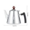 1.2L Tea Kettle Stovetop?Stainless Steel Whistling Tea Pot,Hot Water Kettle Whistling?Stove Top Tea Maker(Matte) view 3