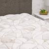 eLuxurySupply Copper Infused Mattress Pad - Fitted Skirt with Extra Plush and Thick Copper Mattress Pad Topper - Cooling Effect Pillow Top Mattress Cover Featuring Cutec Technology - Twin Size view 1