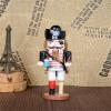ZAMTAC 3PC/Set European Pirate Section Nutcracker Soldier Ornaments Exquisite Wooden Crafts Living Room Home Decoration view 3