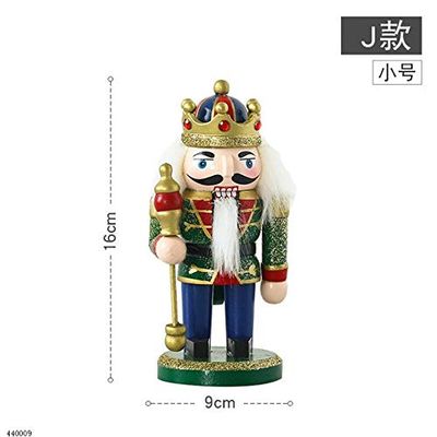 ZAMTAC New Home Decoration Accessories for Living Room Nutcracker cascanueces Wood Europe People Figurines arredamento casa notenkraker - (Color: Style J)