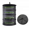 NXqilixiang Herb Drying Rack Net Dryer Hanging Dry Net 4 Layer Collapsible Hanging Dryer with Zipper Net Carrying Case Indoor and Outdoor for Herb Beans Fish Vegetable Drying(4 Layers - with Zipper) view 1