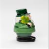 Cosmos Gifts Fine Ceramic Irish Green Nutcracker with Shamrock Candy Box Jar, 7-1/2" H view 4
