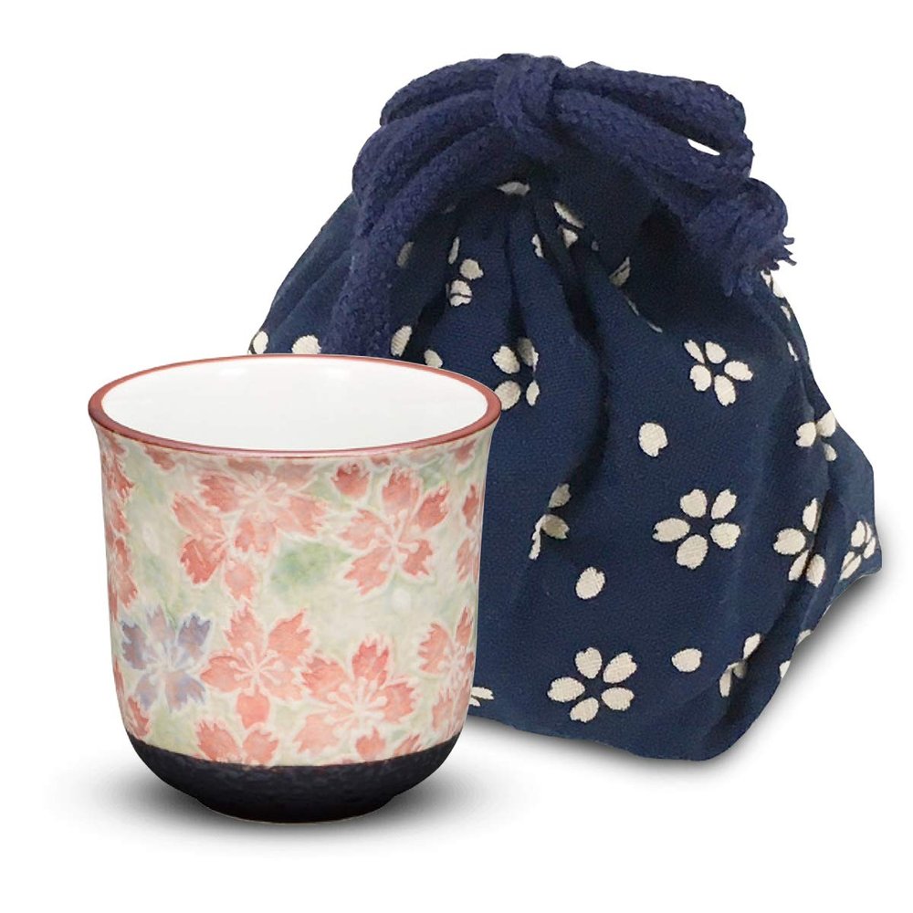 2G Select Teacup, Multi, 2.3 x 2.3 inches (5.9 x 5.8 cm), For Buddhist Altar, Flower Picking, Tea Pot, Arita Ware Nadeshiko with Small Items