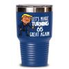 65th Birthday Gift Trump Tumbler for Him Gift for Her Funny Donald Trump Supporter Lets Make Turning 65 Sixty Five Great Again Gag Gift for Men Women view 1