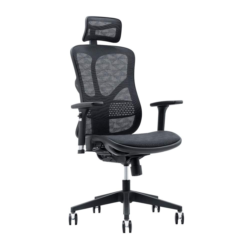 FCD Office Chair Ergonomic Desk Chair with Sliding Seat, Lumbar Support, Adjustable Height, Armrests,Tilt Tension Control and Lock High Back's Mesh Computer Chair