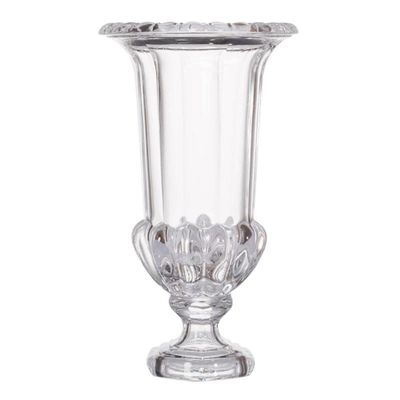 A & B Home Urn Style Contemporary Glass Vase 8.5"x 15"