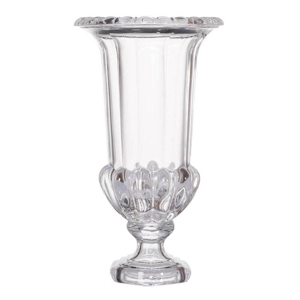A & B Home Urn Style Contemporary Glass Vase 8.5"x 15"