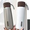 WATERBOTTLEHERO Brief Thermal Insulation Water Bottles 500ML with Rope Grain Lid Design 304 Stainless Steel Body Applicable for Outdoor Sports 2 0.5L view 3