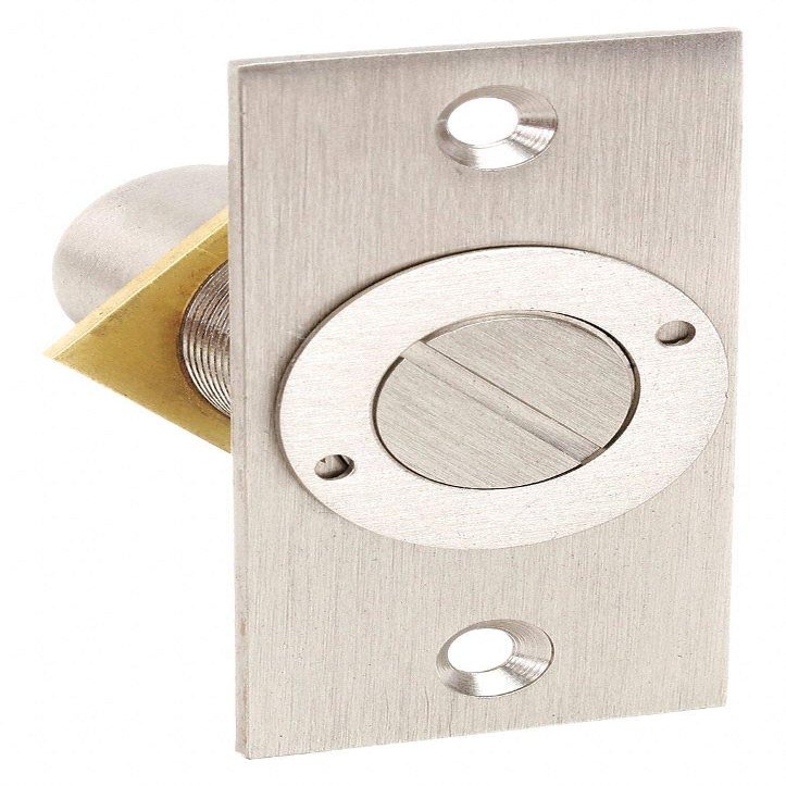 Dust Proof Strike, Satin Nickel Plated