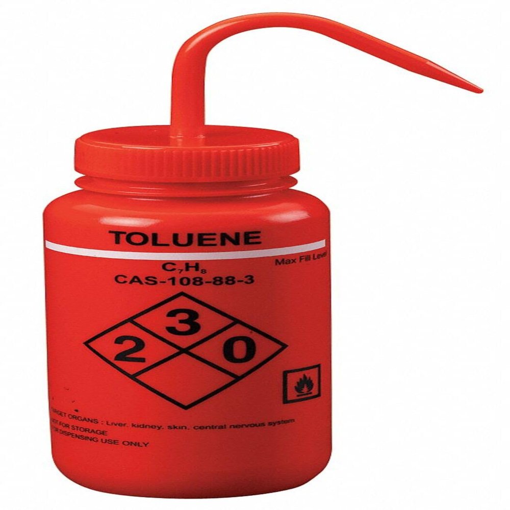 Red, Wash Bottle 16 oz., 6 Pack
