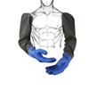 Eiito Drain Cleaning Gloves,Pond Gloves,Long Rubber glove,Waterproof Elbow Length Rubber gloves- 27 Inch Insulated Waterproof view 4