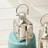 Napa Home & Garden Nantucket Outdoor Lantern 11" Nickel view 3