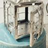 Napa Home & Garden Nantucket Outdoor Lantern 11" Nickel view 4