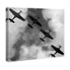 The Oliver Gal Artist Co. Transportation Wall Art Canvas Prints '15097 Airplanes' Home Dcor, 20" x 20", Black, White view 2