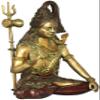 Exotic India Bhagawan Shiva - Brass Statue - Color Red Gold Color view 2